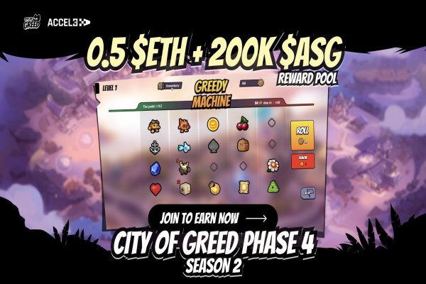 Earn $ETH and $ASG in City of Greed Phase 4 Season 2 | PlayToEarn