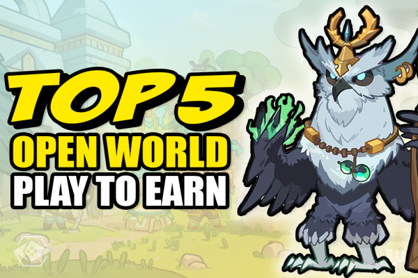 Top 5 Play To Earn Open World Games You Can Try Now August 2024! | PlayToEarn