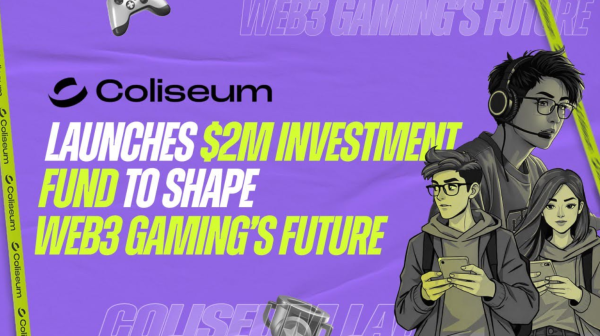 Coliseum Levels Up Web3 Gaming with $2 Million Investment Fund | PlayToEarn