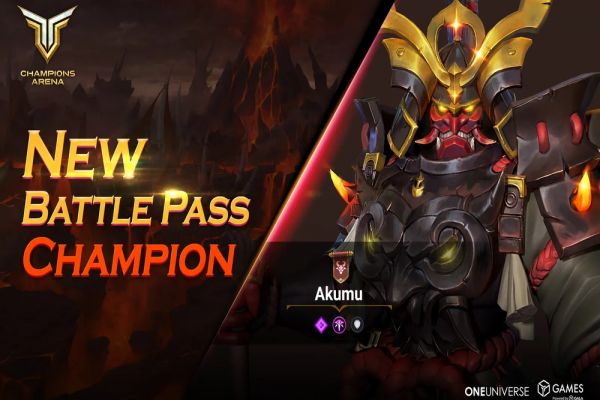 Champions Arena Unveils New Battle Pass Champion: Akumu | PlayToEarn