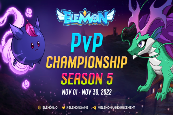 Elemon PvP Championship Season 5 is live | PlayToEarn