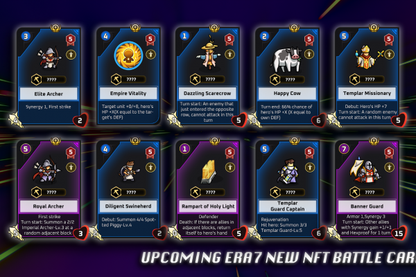 Era7: Game Of Truth Introduces NEW NFT Battle Card Set II | PlayToEarn
