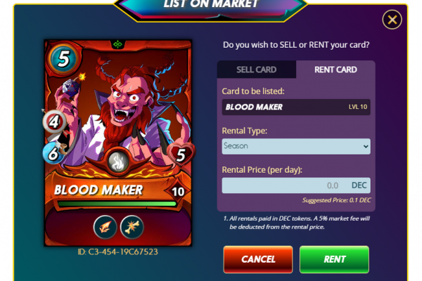 Splinterlands Season Rentals: Protect Your Cards for the Long-Term | PlayToEarn