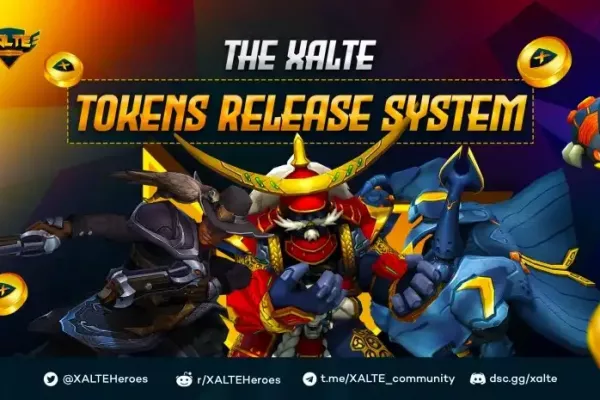XALTE reveals Token Release System | PlayToEarn