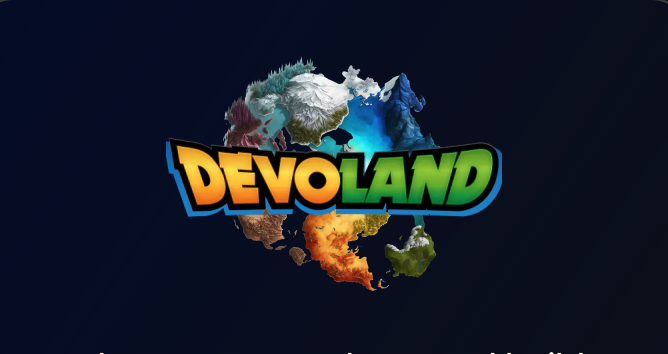 DevoLand Game Logo | PlayToEarn